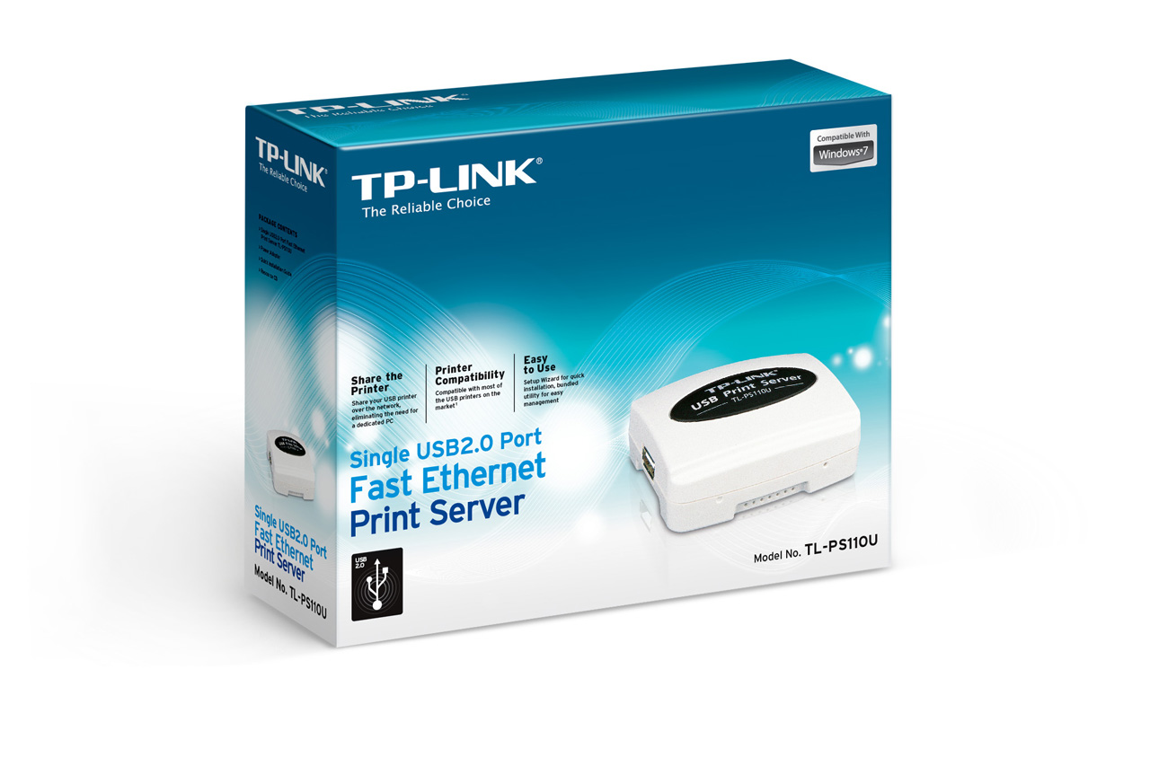 PRINT SERVER TPLINK TLPS110U (USB) Company Informatica