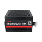 FONTE ATX PCYES 400W REAIS SHOCKER 80 PLUS WHITE  PF400SHW