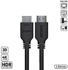 CABO HDMI 3 METROS  PCYES 2.0 4K - PHM20-3 PRETO