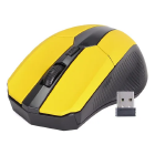 MOUSE SEM FIO KNUP G10 AMARELO