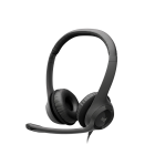 FONE DE OUVIDO C/ MICROFONE USB 2.0 LOGITECH H390 PRETO