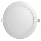 LUMINARIA DE EMBUTIR LED 18W 6500K REDONDA COM VIDRO FOSCO TEMPERADO LU-ER18B